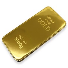 리드홈 골드바 요술지갑 골프 마술 현금 머니클립, 1개, 골드