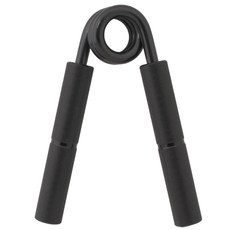 KCJ 악력기 컬러 아이언그립 전완근 운동, 블랙(250LB), 1개