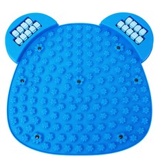 일상온결 발바닥 발지압매트, 블루, 1세트