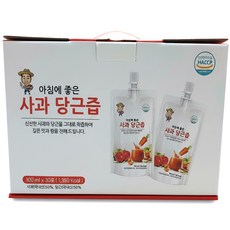 아침에 좋은 사과 당근즙 100ml X 30포 1박스 황금 비율, 30개