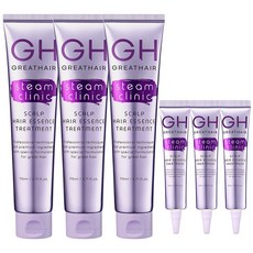 [공식판매처] 그레이트헤어 탈모케어 노워시 스칼프 트리트먼트 트리플 세트, 3개, 110ml