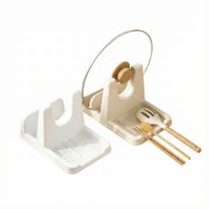 블룸데이 조리도구 냄비뚜껑 거치대, 1개, 화이트