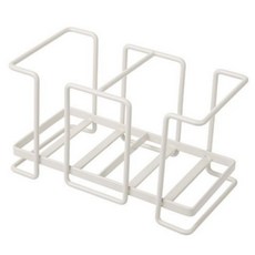 이즈이즈 2구종이컵 거치대 컵 홀더 진열대 정리함, 1개, 화이트