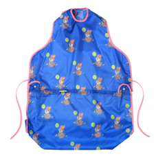 오우아스튜디오 자기주도 이유식 턱받이 식탁일체형 2way 지퍼형, 1개, 1개입, 멀티 나시형 졸리 블루