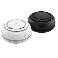 [KS한국] 프리미엄 국산 원룸/차량 공기청정기(LG UV LED 세척 필터) 신생아 침실 저소음, 다크블랙, KS-12000