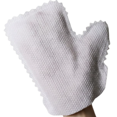 유누엔 청소장갑 일회용부직포먼지장갑, 화이트, 100개