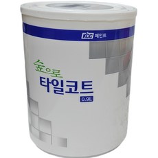 kcc 타일 페인트( 4평형도구 6평형도구) 풀세트 화장실 주방 타일, 유광화이트+트레이, 1개, 900ml