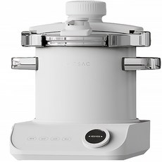 AGK 순삭 멀티 압력 밥솥 죽 찜요리 이유식 전기냄비, 웜 화이트