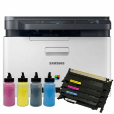 삼성 SL-C563W 무한 컬러 레이저복합기 리필가능 토너포함