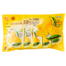 [망고두리] 태국독점수입 최고급 품질 무설탕(노슈가) 부드럽고 쫀득쫀득한 자연산 완미 건망고 망고과육 99% 80g, 5개