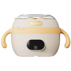 코지엘 휴대용 이유식 포트 대용량 배터리, 아이보리 / 450ml