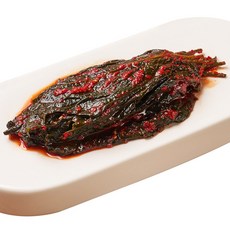 [엠마홈] 밥도둑 반찬 양념깻잎 장아찌 국내가공, 500g, 1개