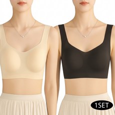 멜토르 1+1 여름 속옷 심리스브라 여름브라 스포츠브라 여성브라 시원한브라