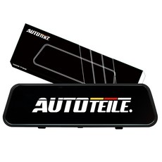 차량용 전후방 2채널 디지털 룸미러 블랙박스 아우토타일레 ATM-A3, 기본패키지 ( 본품+8M케이블+퓨즈전원+실외용카메라), 64GB