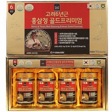 홈쇼핑상품정품 김오곤 고려6년근 홍삼정골드 프리미엄 홍삼진액, 1세트, 960g