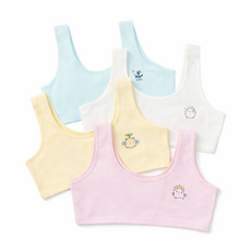 하랑키즈 주니어 브라 4종 세트 S M L 1단계 초등학생