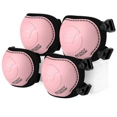 스쿳앤라이드 프리미엄 보호대세트(로즈) 유아킥보드 어린이씽씽카