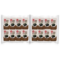 재래 도시락김 4g x128봉 해농 들기름 조미김, 128개