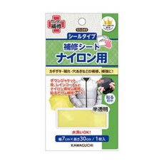 kawaguchi 가와구찌 나일론 수선 테이프 보수 시트, 반투명, 1개