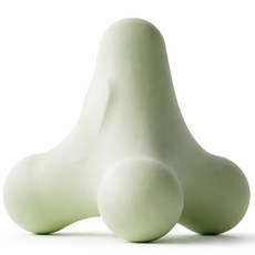 안나네 사각형 근막 마사지볼 발 마사지볼 어깨 목 허리 손 근육 마사지 젖산 제거 요가 경혈 마사지볼, 초록, 1개