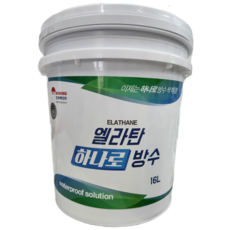 옥상 방수 페인트 3.5L 엘라탄 하나로 방수 상도/중도/하도 필요없음, 회색, 1세트