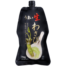 생와사비 블랙 750g 대용량 업소용 고추냉이 와사비, 1개