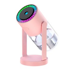 이놀 스윙 미스트 3세대 무소음 600ml 초음파 미니가습기, 핑크 [EW008]