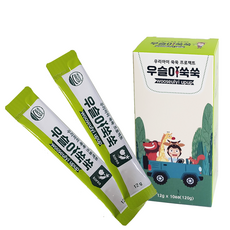 어린이 홍삼 스틱 키즈홍삼 우슬이쑥쑥 초등학생 청소년 유아 영양제, 50개, 12g