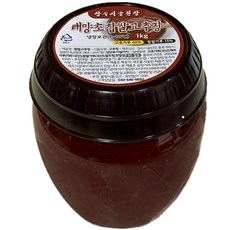 국산 장수시골된장 태양초 찹쌀고추장, 1개, 1kg