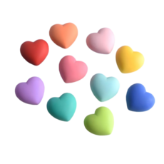 디어시즌 하트 냉장고 자석 마그넷 16개, 혼합색상