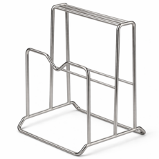 칼꽂이 도마 거치대, 1개, 실버