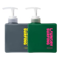 런드리서핑 초고농축 운동복 세제 바투볼롱 500ml + 중문 500ml 세트 땀냄새 제거, 1세트