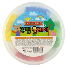 꾸밈 클레이 세트 5색, 1개