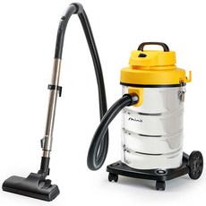 초강력 25L 신일 업소용청소기 흡입력 좋은 공업용 산업용 건습식 유선 진공청소기, 옐로우, SVC-HSS1400