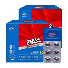 리턴업 전립소 쏘팔메토 아연, 60정, 2개