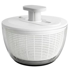 코지스 펌프식 샐러드 채소 과일 스피너 야채 탈수기 6.29L, 1개, 화이트