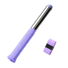 에이셉트 소리나는 배드민턴 라켓 빈스윙 휴대용 연습 스틱, 1개, 퍼플 신형