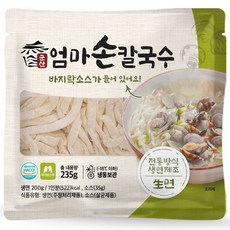 군산 엄마손 생 칼국수 밀키트(1인분), 10개, 235g