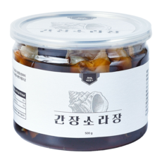 백년본가 짜지않은 밥반찬 간편 순살 수제 비법 간장 소라장, 1개, 350g