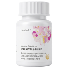 셀렉라이프 티아라 지연 Pick 뉴벨라 영국식 리포좀 글루타치온 순도 98% 식약청 HACCP 인증, 12개, 60정