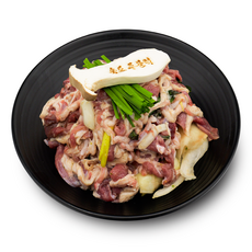 송도주물럭 백주물럭 오리주물럭 오리불고기 캠핑밀키트 맵지 않은 오리주물럭, 530g, 1