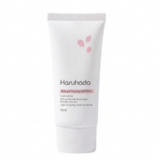 하루하다 벚꽃 톤업 광채 선크림 SPF50+ 안티에이징 주름개선 미백, 1개, 50ml