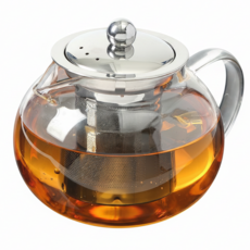 내열유리 티포트, 혼합색상, 800ml, 1개