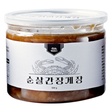 백년본가 게살 가득 짜지않은 국산 순살 간장게장, 1개, 300g