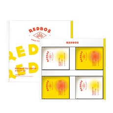 레드보스 루이보스티 레몬 선물세트 쇼핑백 포함, 48g, 1세트, 16개입