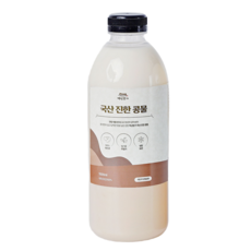 백년본가 첨가물없는 100% 국산 더 진한 콩물, 2개, 1L