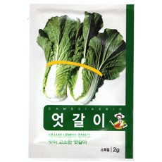 엇갈이배추 씨앗, 3개