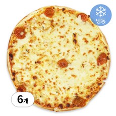 리얼 씬피자 마르게리따 6판 세트, 245g, 6개