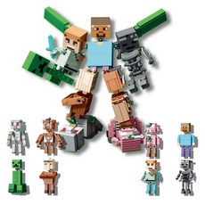 영웅 좀비 몬스터 8in1 합체 로봇 호환블럭 세트 538pcs, 1개