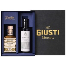 주세페주스티 화이트 큐빅 발사믹식초+키아로스쿠로 올리브오일 250ml세트, 1개, 500ml